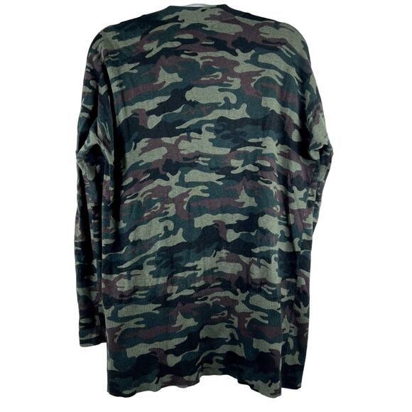 Sanctuary Camouflage Open Front Cardigan with Pockets XS/S - Picture 8 of 9